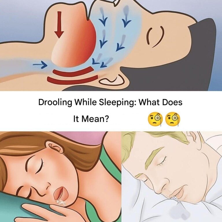 If you drool in your sleep, it’s a signal your body is giving you