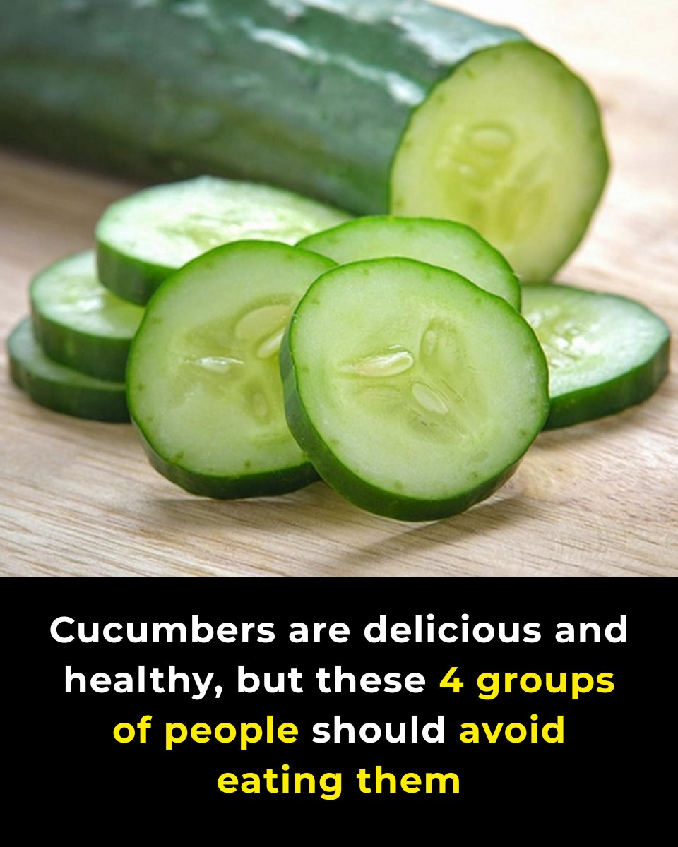 Cucumber is a vegetable that many people love, but not everyone can eat it, so who shouldn’t eat cucumber?