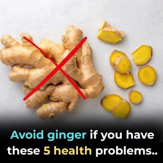 Avoid ginger if you have these 5 health problems..