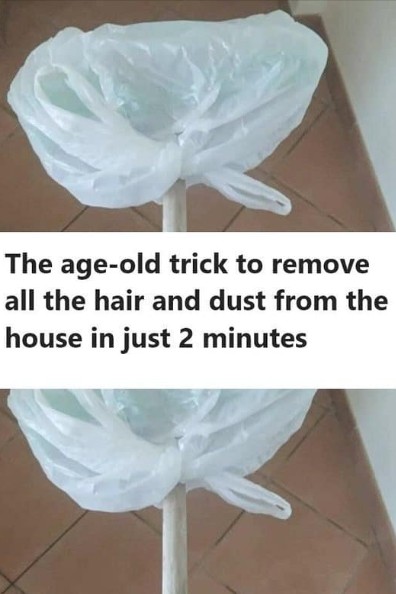 The Plastic Bag on a Broom Trick