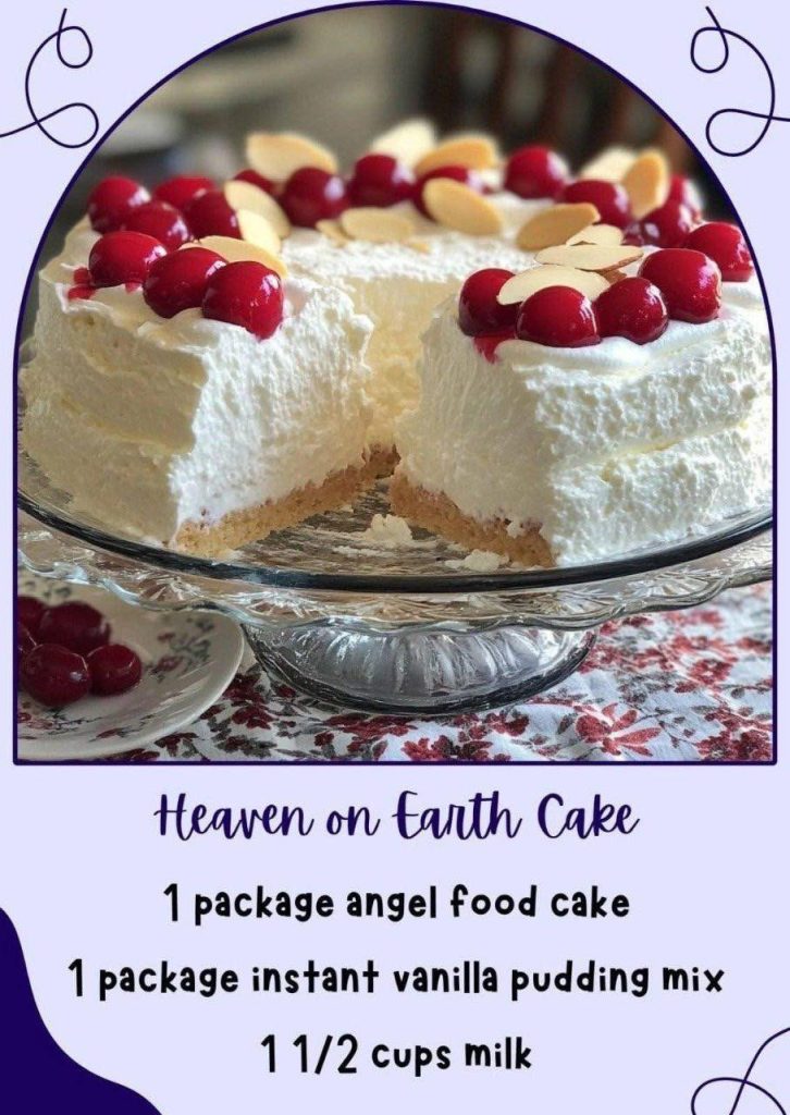 Heaven on Earth Cake Recipe