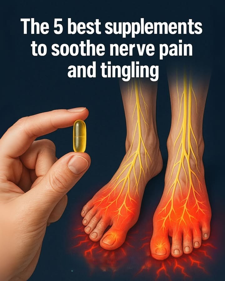 The 5 best supplements to soothe nerve pain and tingling