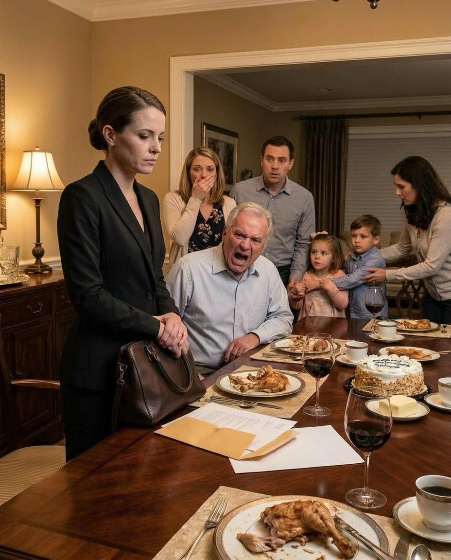 She Was the Only Child Her Father Never Celebrated. On Father’s Day, She Placed an Envelope on the Table, Said Two Words, and Walked Out