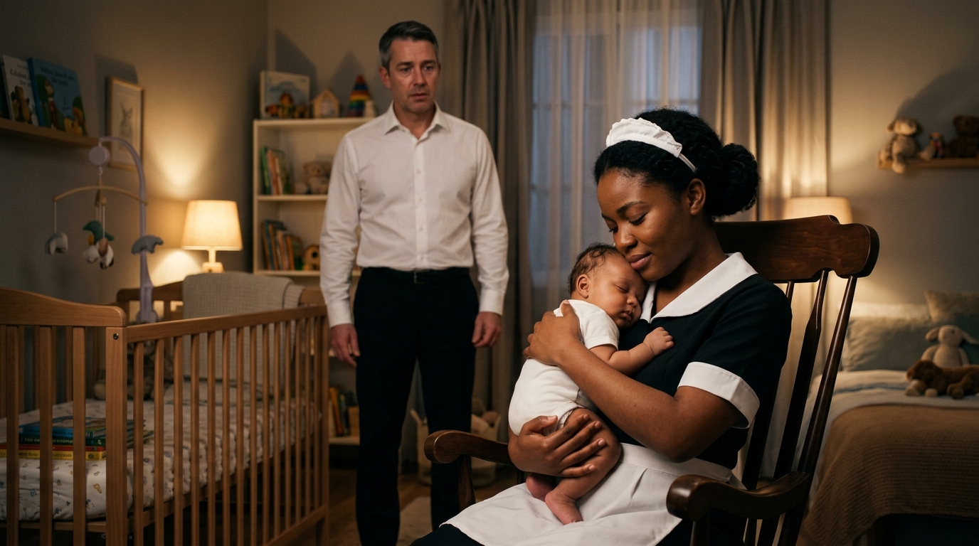 The Billionaire’s Baby Wouldn’t Stop Crying On The Bed-Until a Poor Black Maid Did The Unthinkable