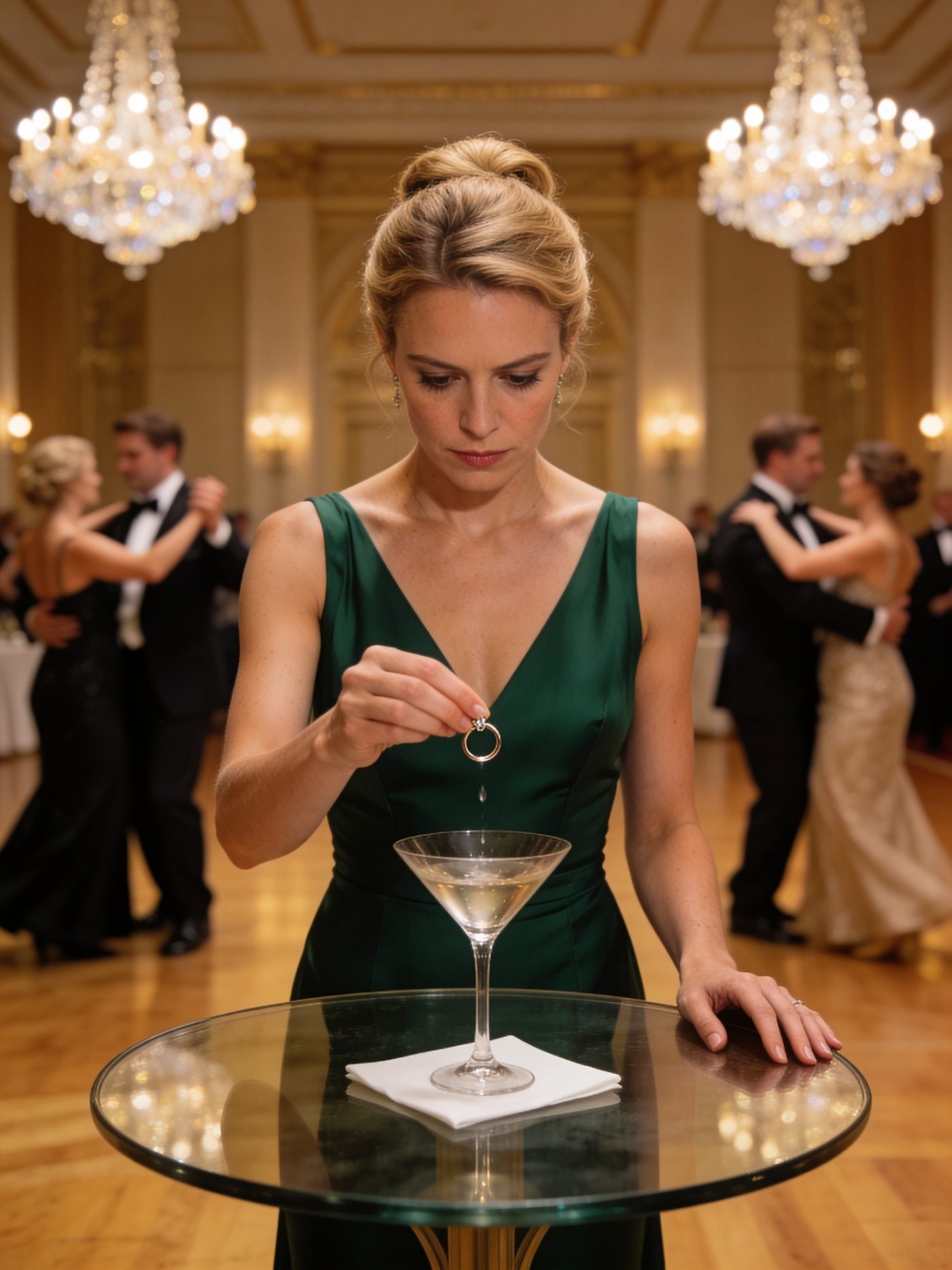 My husband barely looked up when I set my wedding ring on the table beside him and the woman in his arms. He smirked like I was just making a scene, kept dancing, and didn’t realize I had spent six months preparing to vanish without a trace… but by sunrise, the police were searching for a “missing wife,” his secret fraud was starting to surface, and the life he thought he’d won was already beginning to collapse.