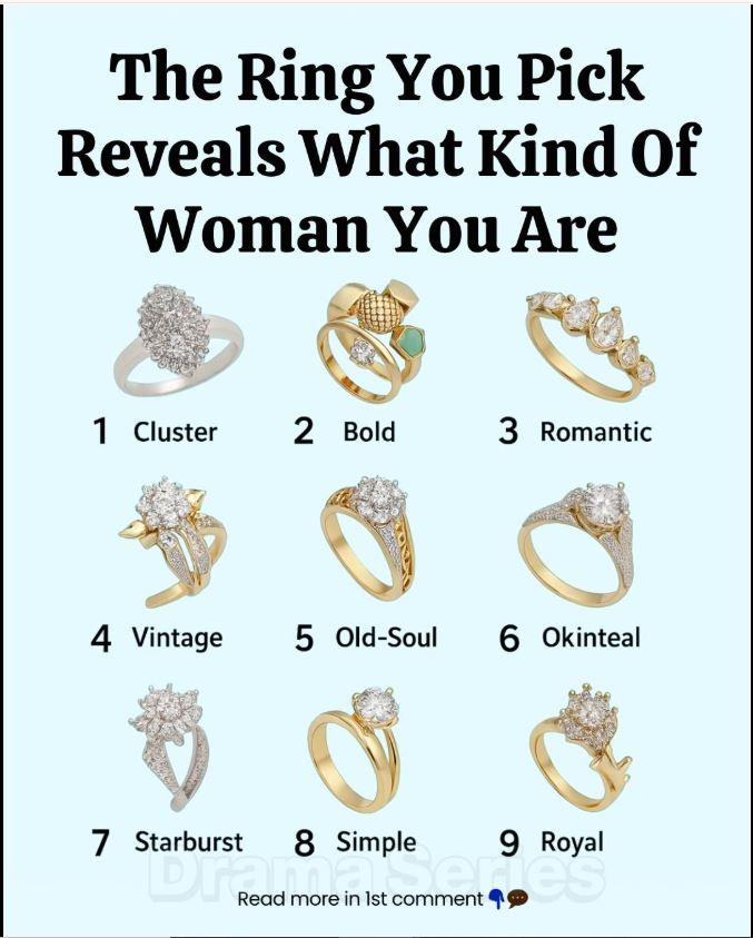 The Ring You Choose Reveals the Woman You Are