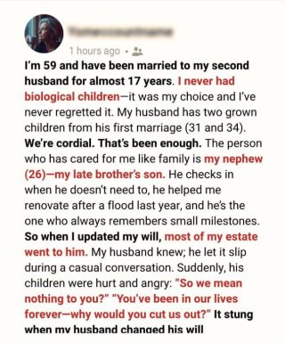 I Gave My Nephew Everything — My Husband’s Children Called It Betrayal