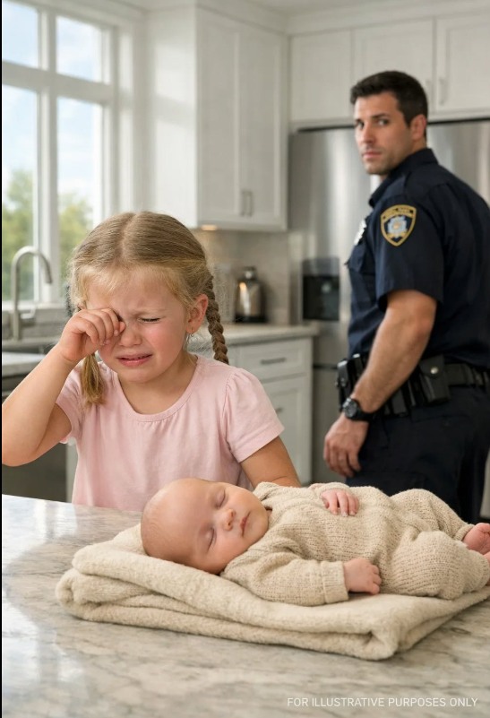 A 7-Year-Old Whispered to 911, “My Baby Is Getting Lighter”… and One Officer Understood This Wasn’t Just an Emergency — It Was Neglect No One Had Seen