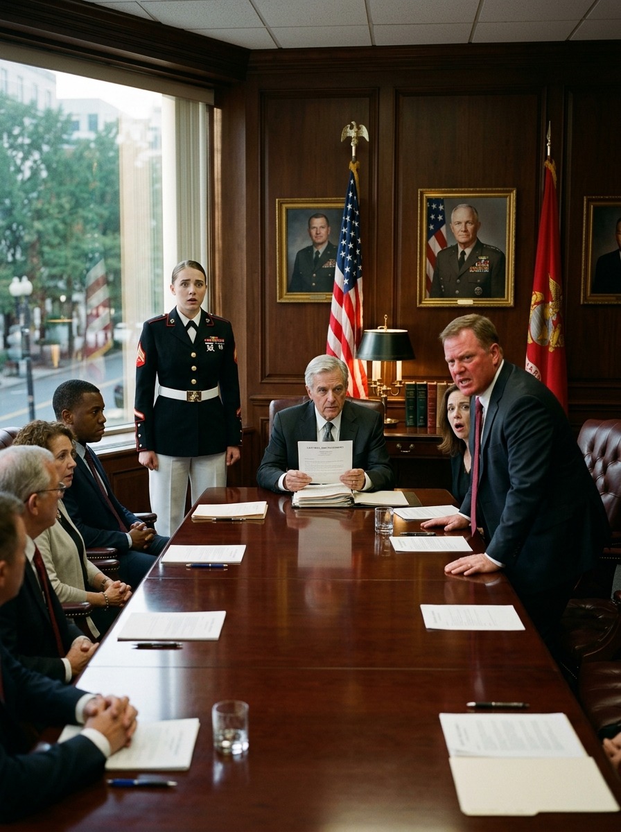 She held a single bottle of milk like it was something fragile, something important. Her sweater was worn thin, her hands red from the cold, and her eyes… her eyes didn’t belong to a child who believed the world would be kind.  “Please,” she said softly, barely looking at me. “Can I pay tomorrow?”  I froze.  I hated that question. Because I already knew the answer.  “Sweetheart, I can’t,” I said gently. “Store policy.”  Her grip tightened around the bottle.  “My twin brother is crying all night,” she whispered. “We don’t have anything left. My mom… she gets paid tomorrow. I’ll come back. I promise.”  Something twisted inside me.  Behind her, the line shifted. People sighed. Someone checked their watch.  I leaned closer. “Where’s your mom?”  “At home. She’s sick. My brother too. They both have a fever.”  And that’s when I noticed him.  Standing right behind her.  He didn’t look like he belonged in that moment. Expensive coat. Clean shoes. The kind of man who usually avoids eye contact with problems like this.  But he wasn’t looking away.  He was staring at her like the world had just cracked open in front of him.  I didn’t trust that look.  So I made a decision before I could think too much about it.  I stepped away, grabbed what I could—bread, soup, fruit, medicine—and paid for it myself.  When I handed her the bags, she looked like I’d given her something far bigger than groceries.  “I can’t take all this,” she whispered.  “Yes, you can,” I said. “Go home.”  She nodded, eyes shining, and ran.  I thought that was the end of it.  It wasn’t.  The man came next. Bought a pack of gum like he didn’t even know where he was. Then he walked out after her.  I didn’t think much of it—just another strange moment in a long, exhausting day.  Until the next afternoon.  He was waiting outside when I finished my shift.  He looked different.  Worse.  Like he hadn’t slept. Like something had settled heavily on him overnight.  “Please,” he said, the second he saw me. “Don’t leave. I need to explain.”  I didn’t move closer.  “You’ve got thirty seconds.”  “My name is Daniel,” he said. “The girl yesterday… she said her mother’s name. Marilyn.”  I felt my guard go up immediately.  “So?”  “She was the woman I loved most in my life.”  That wasn’t what I expected.  “And the girl…” he continued, voice shaking, “she looks exactly like me.”  I said nothing.  “I followed her,” he admitted quickly, seeing the look on my face. “I know how that sounds. But when she got home, Marilyn opened the door.”  He paused.  “She had twins.”  Everything inside me went still.  “And they’re mine.”  I should have walked away.  But all I could think about was the milk.  The fever.  The way that little girl had asked like she already knew what it meant to be told no.  “Why are you telling me this?” I asked.  “Because Marilyn is sick,” he said. “And because when I got there, the first thing my daughter said was, ‘The lady from the store bought us food.’”  Lucy.  That was her name.  “And right now,” he added quietly, “Marilyn trusts you more than she trusts me.”  That did it.  Not his money. Not his story.  That.  “I have twenty minutes,” I said.  The house was exactly what I expected—and somehow worse.  Small. Worn down. But clean in that careful, desperate way people maintain when everything else is falling apart.  The little boy lay on the couch, flushed and coughing.  Lucy ran to me the second she saw me.  “It’s the store lady,” she said, like I was someone safe.  Marilyn sat in a chair nearby, pale and exhausted.  Then she saw Daniel behind me.  And everything in her shut down.  “Get out.”  What followed wasn’t loud, but it was sharp. Years of hurt compressed into a few sentences that cut deeper than shouting ever could.  “You made your choice,” she told him.  “I was scared,” he said.  “You were old enough.”  I stepped in before it got worse.  “They need a doctor.”  That ended the argument.  Within an hour, a private physician arrived.  The kids had the flu.  Marilyn had pneumonia—and had needed help days ago.  She resisted going to the hospital.  Of course she did.  Sometimes pride is the only thing people feel they still own.  So I told her the only truth that mattered.  “Don’t go for him,” I said quietly. “Go for your kids.”  That broke through.  The next week was messy.  Daniel paid for everything. Hospital bills. Medication. Groceries.  But money didn’t fix the real problem.  He didn’t know how to be a father.  He brought too much. Said the wrong things. Tried too hard.  The kids didn’t trust him.  Marilyn didn’t trust him.  And honestly… neither did I.  “You don’t arrive as a father,” I told him one night outside her hospital room. “You arrive as a stranger.”  He didn’t argue.  That was the first sign he might actually listen.  Meanwhile, my own life didn’t pause.  Dana’s treatment was still slipping through my fingers.  Insurance delays. Bills stacking. That constant, quiet panic that never really leaves.  One day, he caught me in the hallway.  “What’s wrong?” he asked.  “Nothing.”  “That’s not true.”  I didn’t have the energy to pretend.  “My sister’s treatment is being delayed,” I said. “I’m short again.”  “How short?”  I laughed, tired and sharp.  “The kind of short that ruins people.”  Then I looked at him.  “And don’t try to rescue me. I’m not one of your projects.”  That landed.  For a moment, he just stood there.  Then he said, “I’m not trying to rescue you. I’m trying to repay what you did for my children.”  I didn’t answer.  Because the truth was, I didn’t want to need anyone.  But I also didn’t have the luxury of pride anymore.  So I said, “If you’re serious… come to the store tomorrow. Wait until my shift ends.”  The next day, he did.  May you like