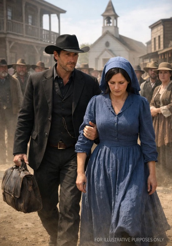 He Waited for a Mail-Order Bride—But When She Stepped Off the Train, the Town Laughed… Until Weeks Later, No One Could Meet His Eyes