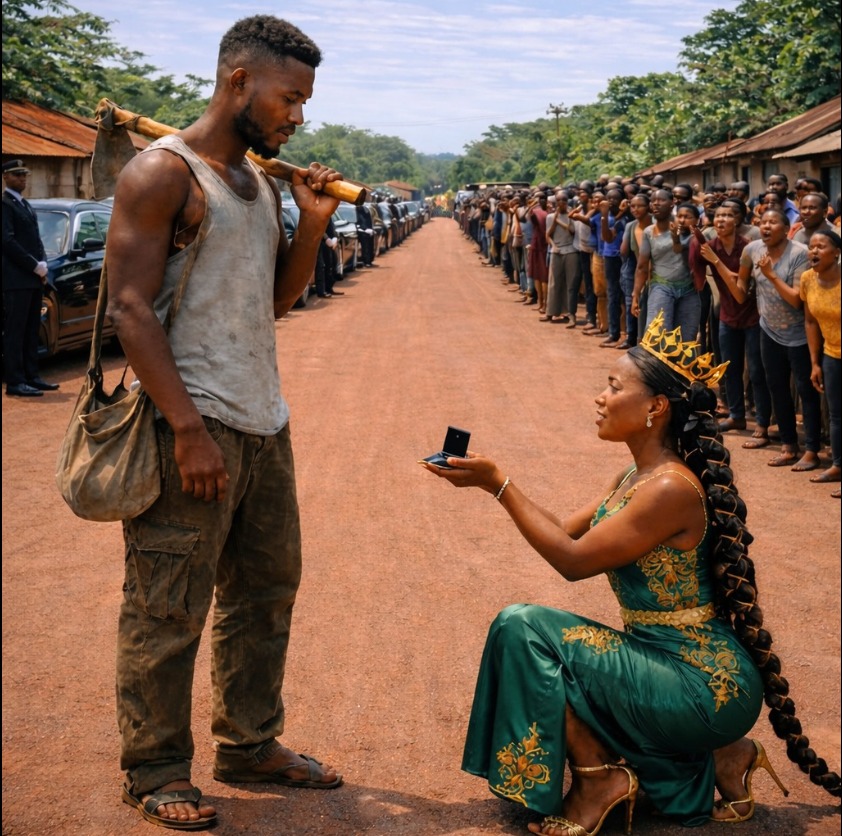 THE RICH PRINCESS OF THE VILLAGE FELL MADLY IN LOVE WITH A POOR FARMER…