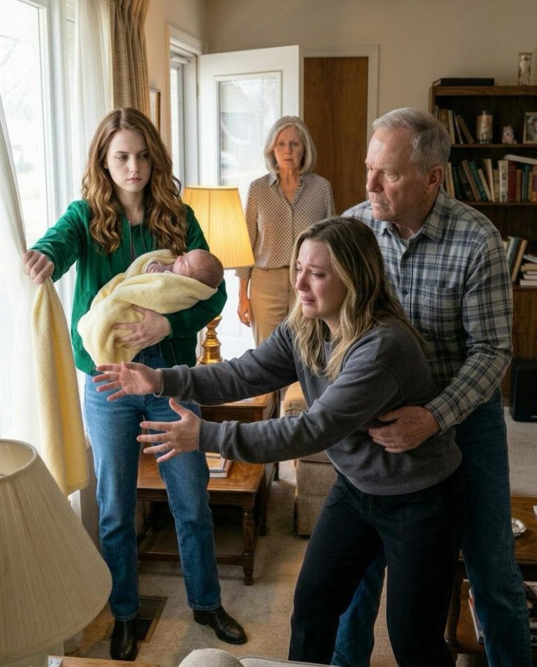 My Family Surrounded Me Just Days After Giving Birth and Demanded I Sign Over My Home. Three Buttons on My Phone Changed Everything