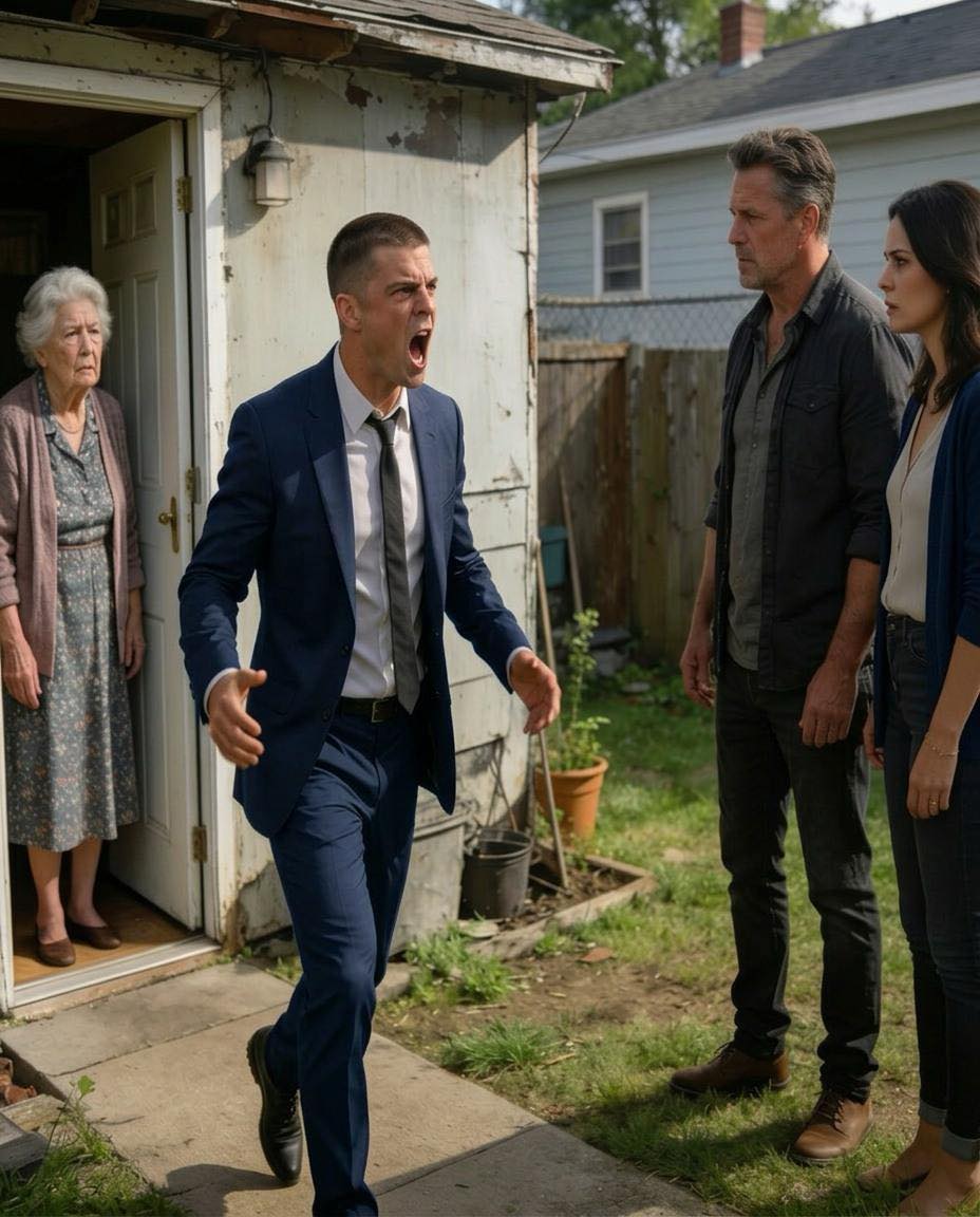 Her Son Said the Back Room Was Her Space – Then Her Grandson Showed Up One Rainy Afternoon and Asked the Question No One Else Had Dared to Ask