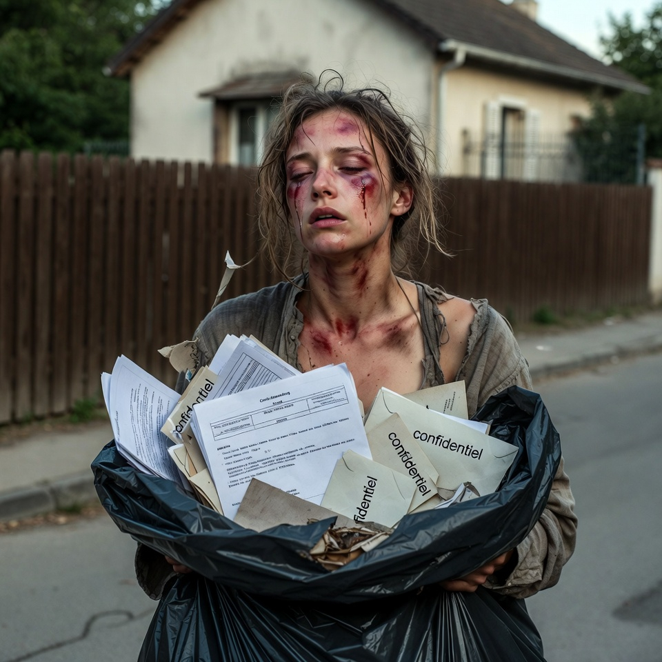 AS I LEFT MY IN-LAWS’ HOUSE WITH NOTHING, MY FATHER-IN-LAW HANDED ME A TRASH BAG AND SAID, “THROW THIS OUT ON YOUR WAY.” BUT WHEN I OPENED IT AT THE GATE… MY HANDS BEGAN TO TREMBLE