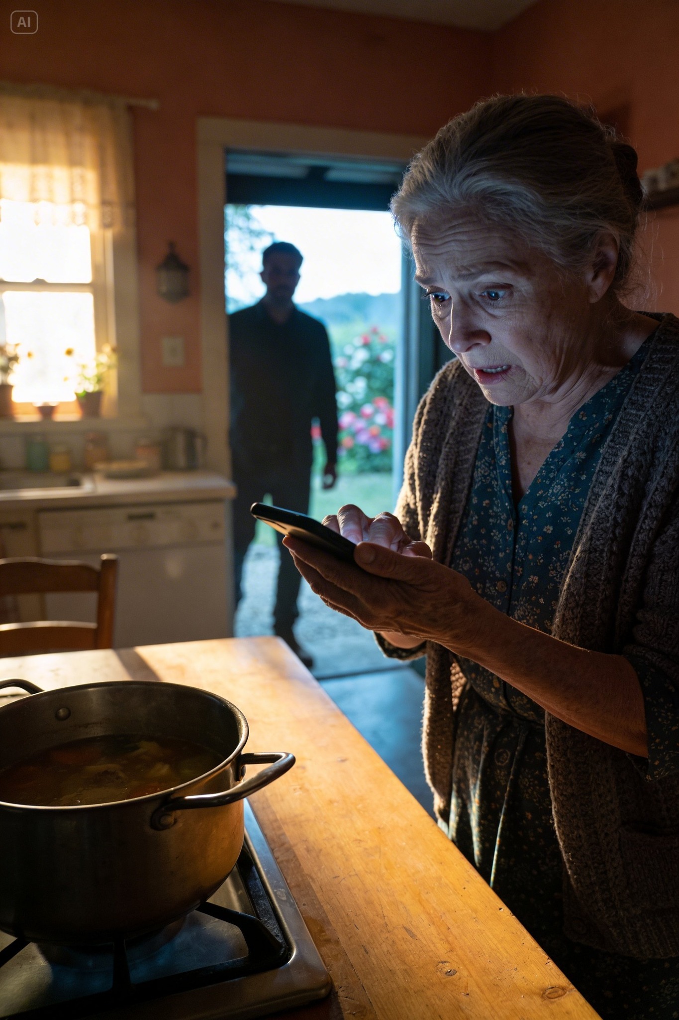 My son-in-law forgot his mobile phone at my house… then a message arrived from his mother: ‘Come now, Janet’…