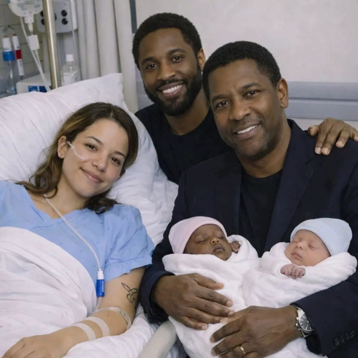 🚨 BREAKING: Denzel Washington and his son, John David Washington, have just shared a joyful family announcement that has taken the internet by storm — welcoming twin babies — and it’s the TWINS’ NAMES that have everyone talking.