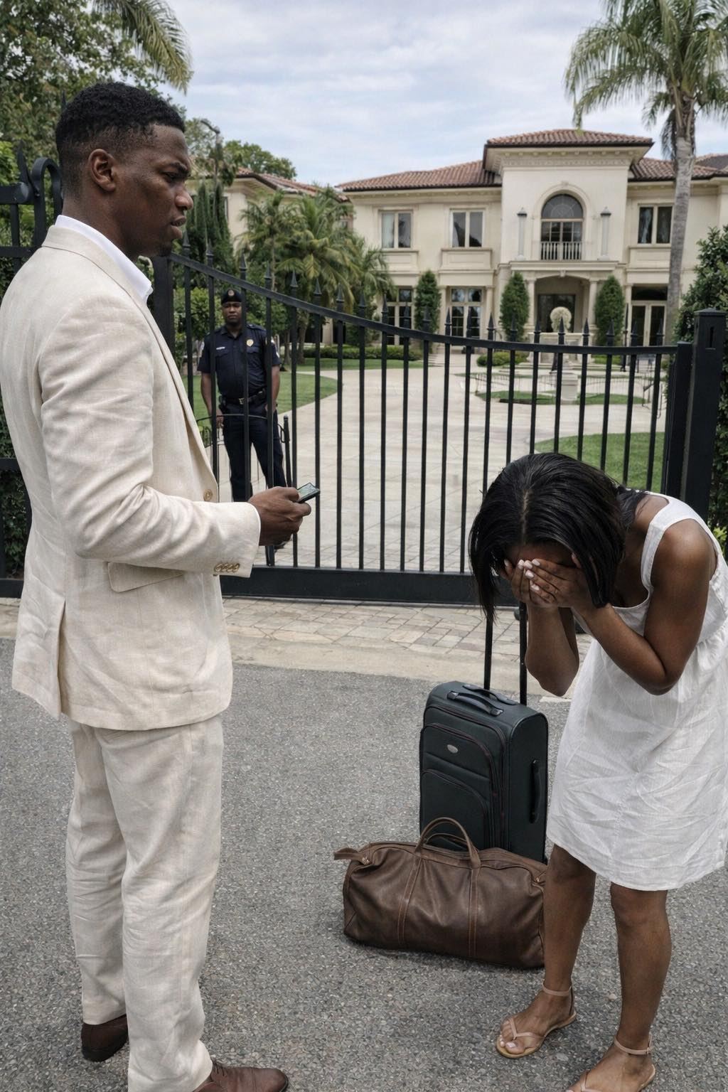 After a secret wedding, he unexpectedly returned to a mansion he no longer owned.