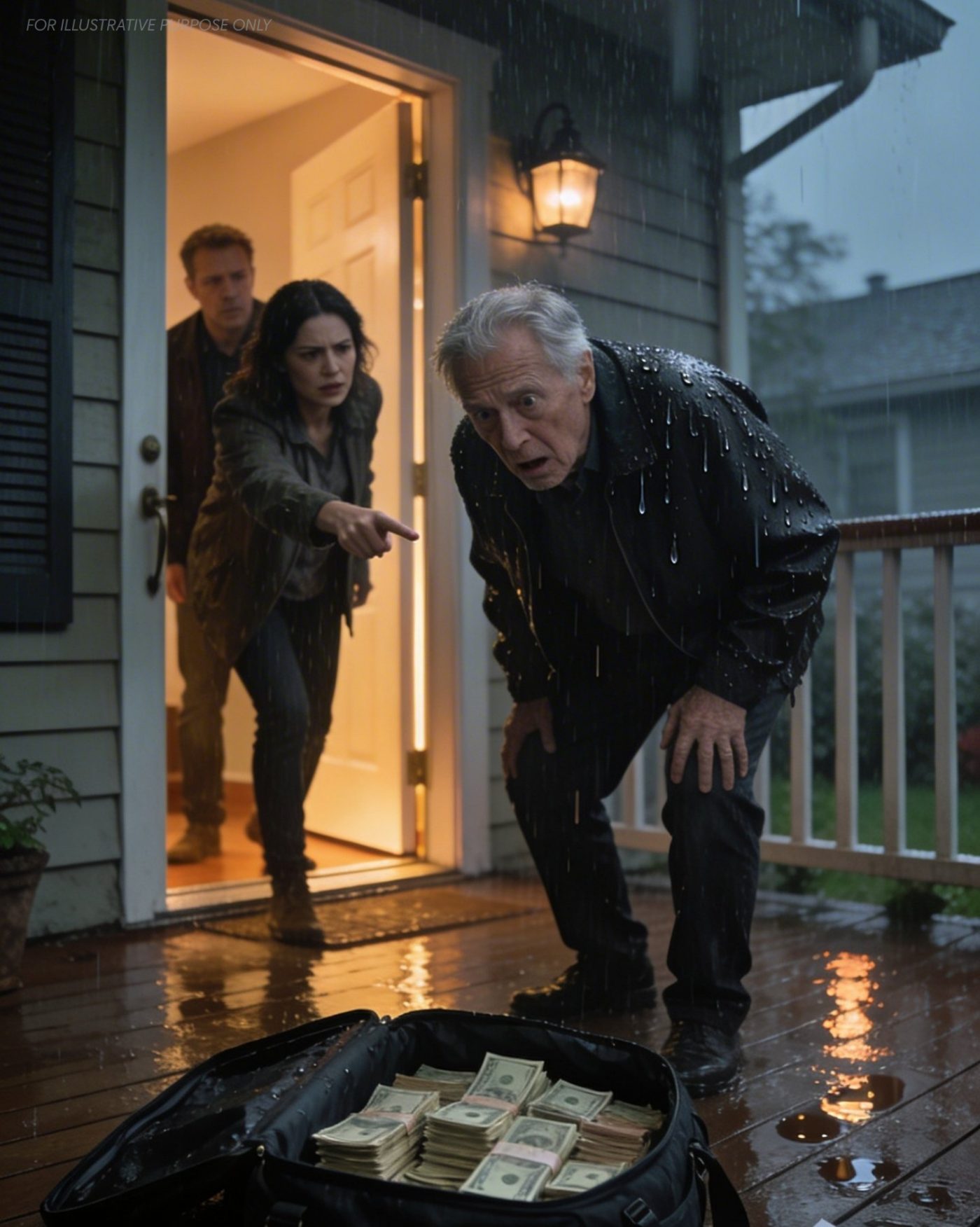 My daughter threw a garbage bag at me. Inside, I found $700,000 and a secret note: Take your trash and get out. This is my house. Don’t come back.