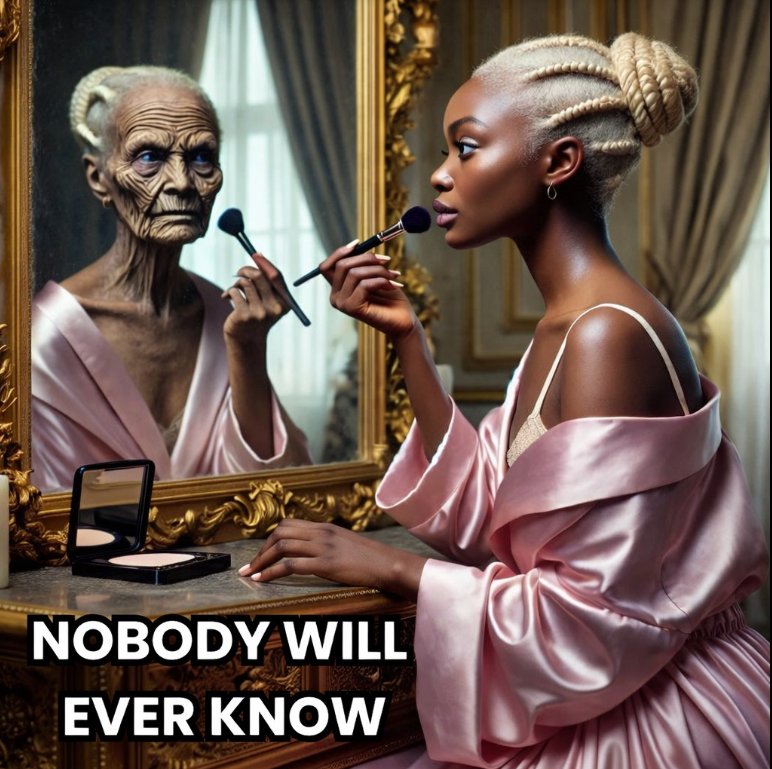 SHE NEVER TOOK OFF HER MAKEUP UNTIL HE LOCKED THE DOOR ON THEIR WEDDING NIGHT.