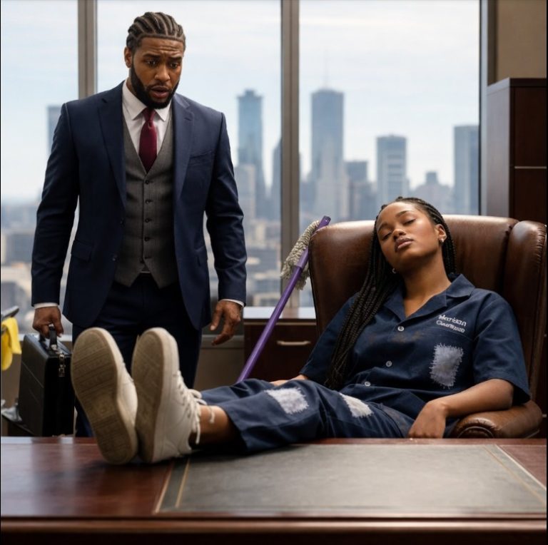 Billionaire with OCD Caught Cleaner Sleeping in His Chair…So He Took Her Freedom