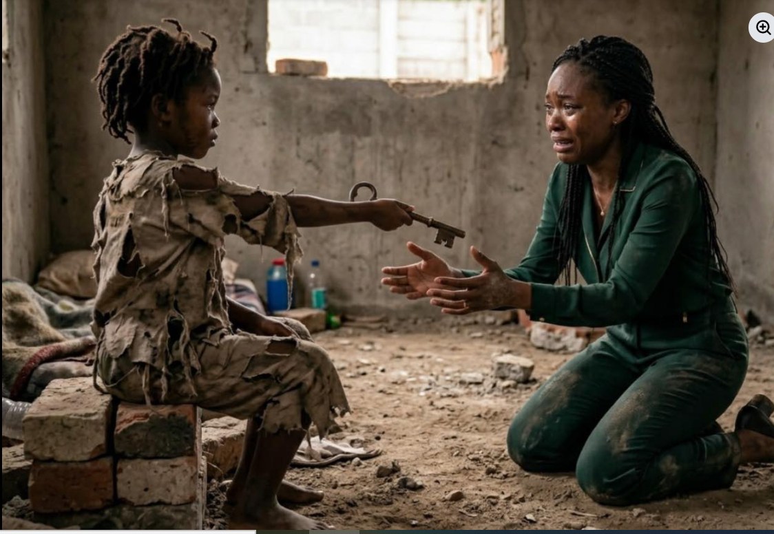 There was this young mad girl who stopped me on the road and handed me a key, saying, “This is the key to the room where your husband locked up all your unborn children—that’s why you’re barren!”