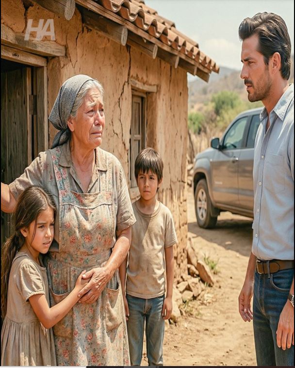 HE CAME HOME AFTER 9 YEARS READY TO SAVE HIS MOTHER… THEN SAW THE TWO CHILDREN CLINGING TO HER SKIRT AND REALIZED HE HAD NEVER REALLY LEFT ALONE